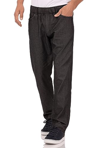 Chef Works Men's Gramercy Chef Pants, Black, Medium