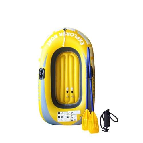 Aufblasbarer Raft – Tragbares faltbares PVC-Kajak, Angelboot, Driftfischkrieg im Freien – 1/2 TEE KAYAK Motor Float Floato ALLE RAFFAT