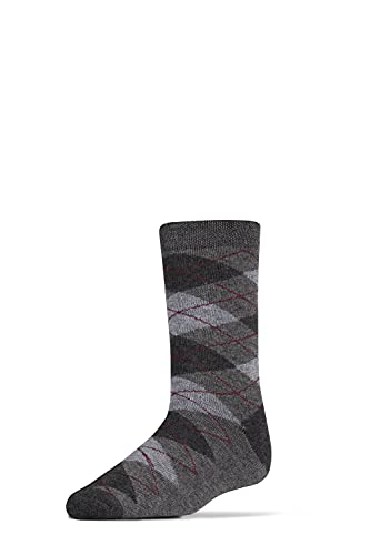 Image of RC. ROYAL CLASS Boys And Girls Calf Length Argyle Pattern Thick Towel Woolen Multicolored Socks (Pack of 5 Pairs)