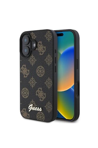 Coque Guess MagSafe Marron IP16 Pro Max Protection PU - 2