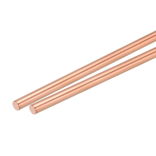 Barres de cuivre pour maquette et modélisme créatif lot de tiges rondes solides 5x300mm