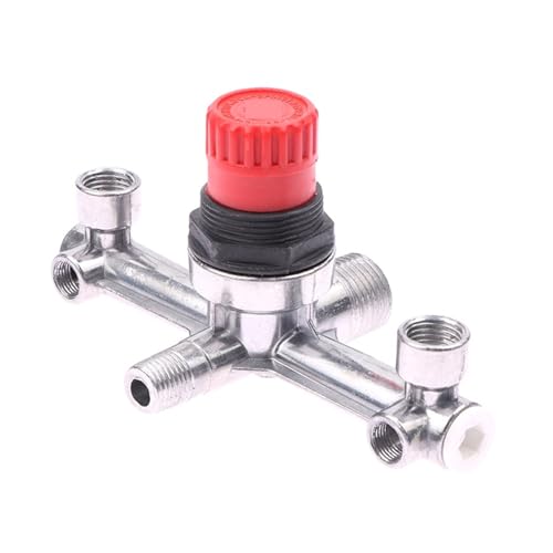 Valve de régulation double sortie compresseur robustesse métal - 2
