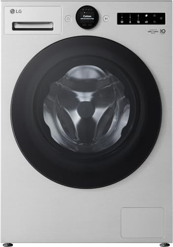 LG F4WX801YS Waschmaschine (11 kg, Energieklasse A-40%, 1.400 U/Min.) mit AI Wash, Easy-Touch Drehregler, TurboWash 360, ThinQ, Silber