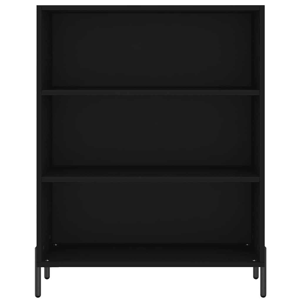 Scaffale nero 69,5 x 32,5 x 90 cm