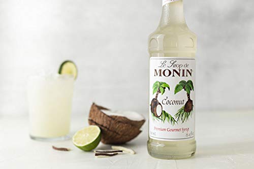 MONIN Sirop de Coco pour Café, Cappuccino et Chocolat Chaud - Arômes Naturels - 25cl - Imagen 3
