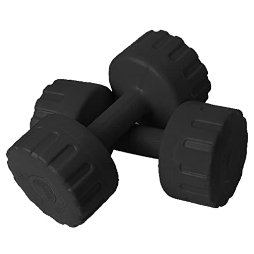 Aurion PVC Dumbbells Weights Fitness Home Gym Exercise Barbell Light Heavy for Women & Men’s Dumbbell