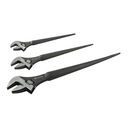 Titan 223 3-Piece Adjustable Construction Spud Wrench