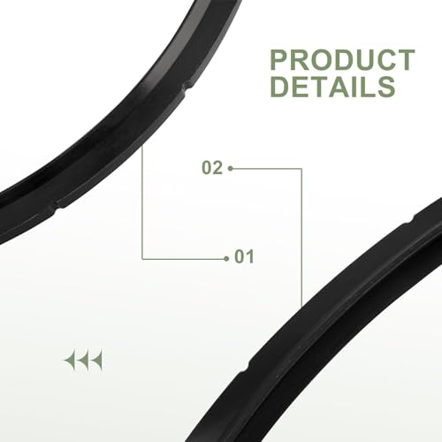 1 Pack 09985 anillo de sellado compatible con olla a presión Presto, repuesto para modelos 01745 01751 01755 01781 01782 01784, piezas para olla a presión miniatura 5