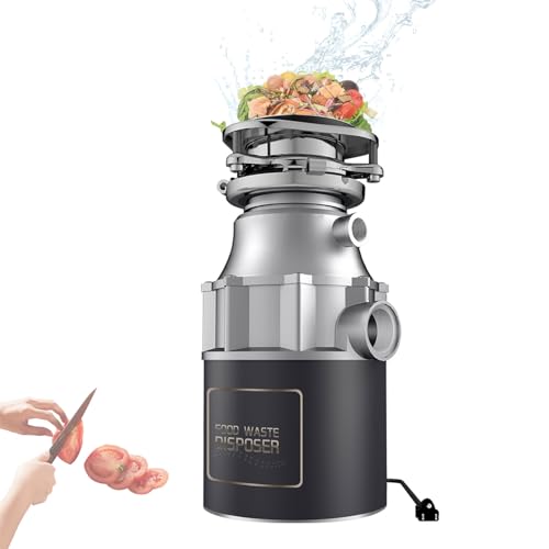 Broyeur de déchets alimentaires 560W pour évier de...