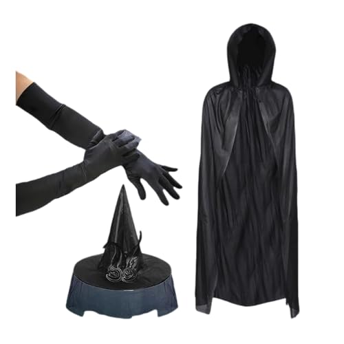 Costume de sorcière complet pour femme évitant l'achat d'accessoires séparés
