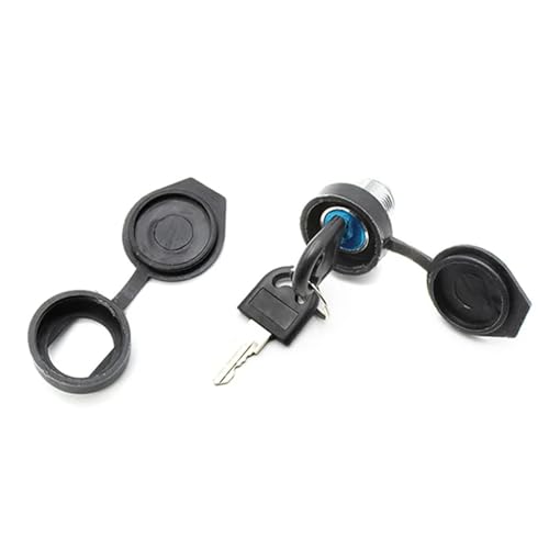 Couvercle scellé extérieur anti-infiltration bouchon cylindrique noir PE