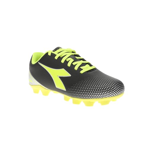 Diadora Kids Boys Pichichi 7 Md Soccer Cleats - Black, Yellow - Size 4.5 M2