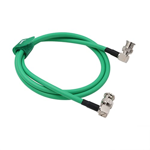 HangTon 12G 3G HD SDI Raw 4K 60fps Video Cable Right Angle to Right Angle BNC Canare LV-61S 75 ohm Coaxial Shielded for Sony Alexa DSMC2 Camera Blackmagic SmallHD Atomos Monitor (1m - Image 4