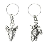 Für Hundeliebhaber: Zeigen Sie Ihre Liebe zu Hunden mit diesem exquisiten Bullterrier 3D Schlüsselanhänger. Es ist ein bemerkenswertes, präzisionsgefertigtes Accessoire. Machen Sie sich selbst eine Freude oder überraschen Sie andere Hundeliebhaber.