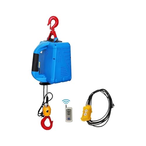 Cabrestante eléctrico portátil 450kg con control 3 en 1 miniatura 1