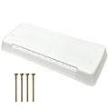 showingo RV Roof Refrigerator Vent Cover 65528 Replacement for Ventmate 65528 Dometic White Refrigerator Vent Cover