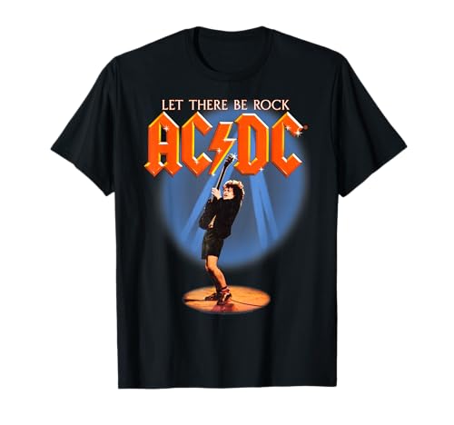 Officiel AC/DC Let There be Rock World Tour Two Sided T-Shirt