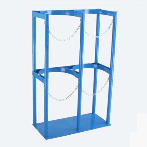 Support fixe en acier pour bouteille de gaz stable au sol - 2