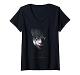 donna it (2017) pennywise stare maglietta con collo a v