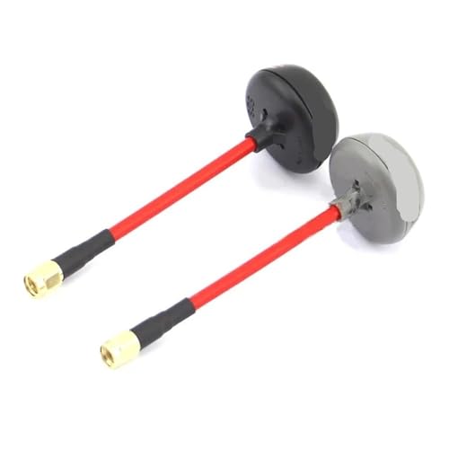 Antena FPV 5,8G RP-SMA gris para vuelos de larga distancia y carreras de drones