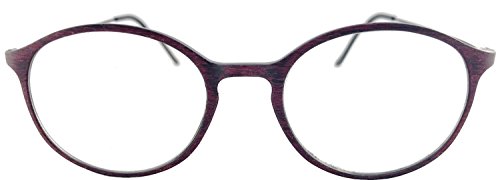 デューク 老眼鏡 レディース +2.5 度数 ネオクラシックスキニー ボストン ケース付き レッド GLR-34-7+2.50