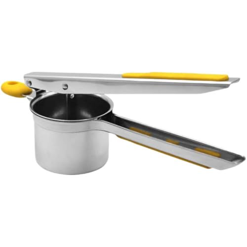 Neboka フライドポテト超ロングポテトストリッププレス押出機スクイーザーマシン角穴ステンレス鋼ホームキッチン ポテトマッシャー ポテトライサー ステンレス 手動式 絞り器 ハンドジューサー フルーツ野菜 マッシャー ジューサー 食品 ストレーナー 台所