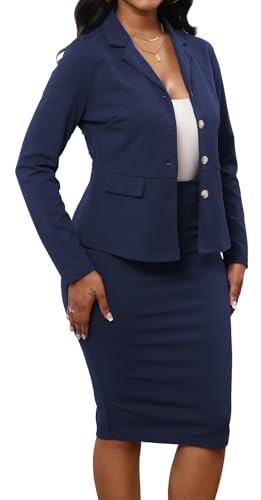 Image of Oxgmoky Women's Elegant Dresses Work Business Dress Bodycon Long Sleeve Pencil Dress