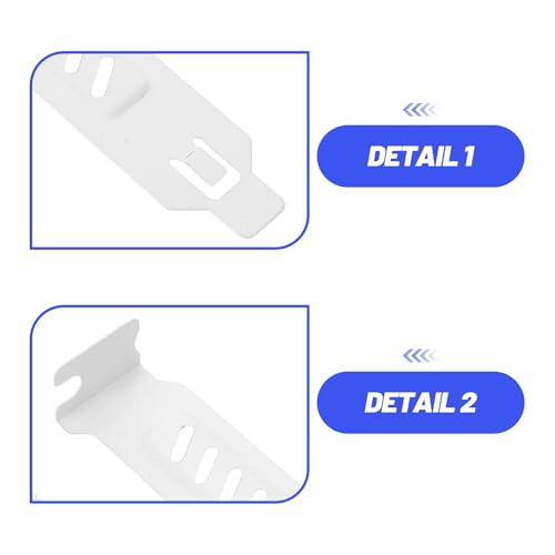 20 piezas Rejillas Ventiladas para Ranuras PCI - Placa de Expansión a Prueba de Polvo de 4.7" con Tornillos para Gabinetes de PC - Cubiertas de Aleación para Flujo de Aire - Accesorios para Gabinete de Computadora miniatura 3