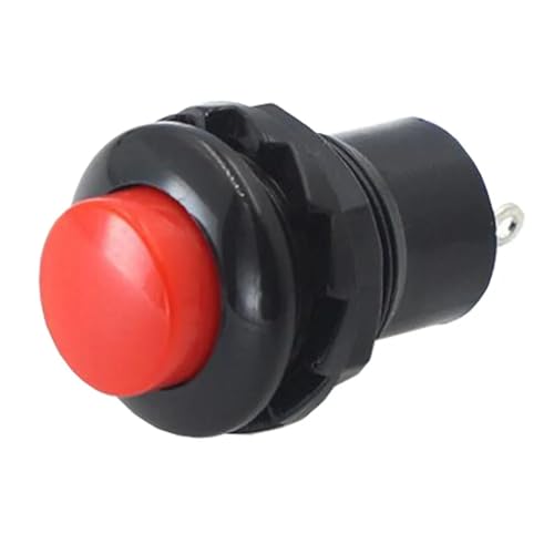 Pulsador DS-313 12mm botón reset momentáneo 2 pin interruptor jog