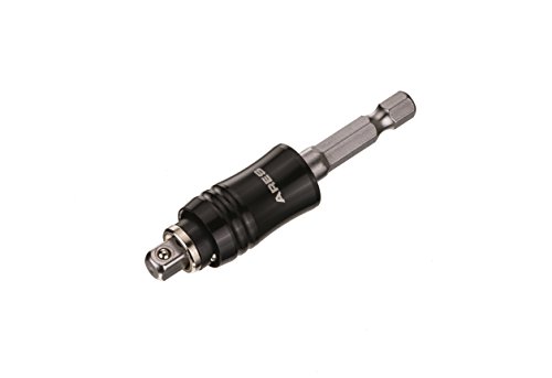 Image of ARES 70034 2-in-1 Socket Bit Holder - Holds 1 /4-Inch Drive Sockets and Bits - Quick Change Mechanism - Easy Switching Between Bits and Sockets