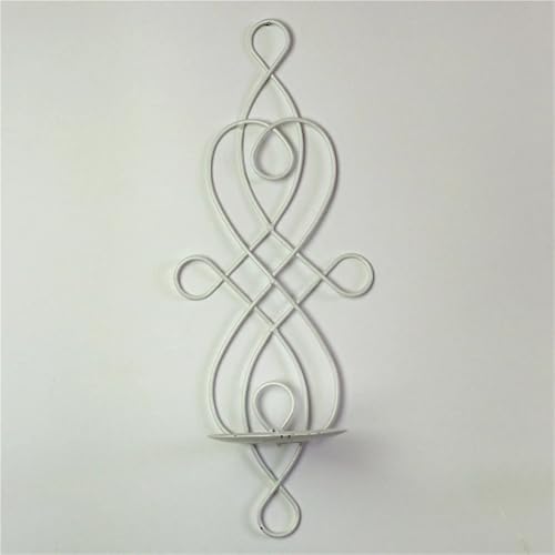 Candelabros de pared dorados en pack de 2 piezas de hierro para decorar el salón 4