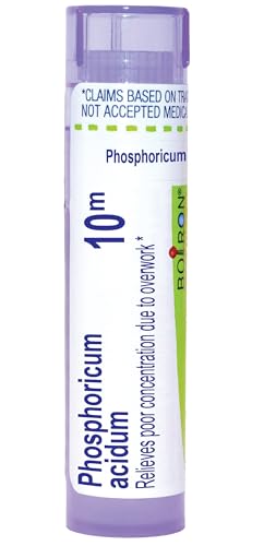 Boiron Phosphoricum Acidum 10M for Poor Concentration Due to Overwork - 80 Pellets - image 1