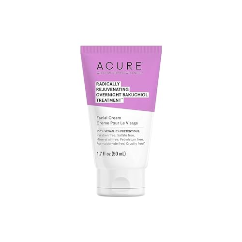 Acure Radically Rejuvenating Bakuchiol Overnight Treatment, 1.7 fluid_ounces