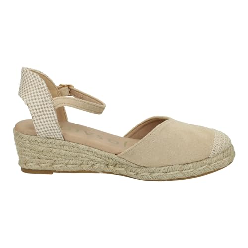 Espadrilles femme confort platine pour des soirées d'été - 4