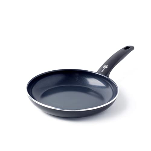GreenPan Sartén Antiadherente de Aluminio con Revestimiento de Ceramica, Apta para Todo Tipo de Cocinas, Inducción, Horno y Lavavajillas, 24 cm, Negra Cover