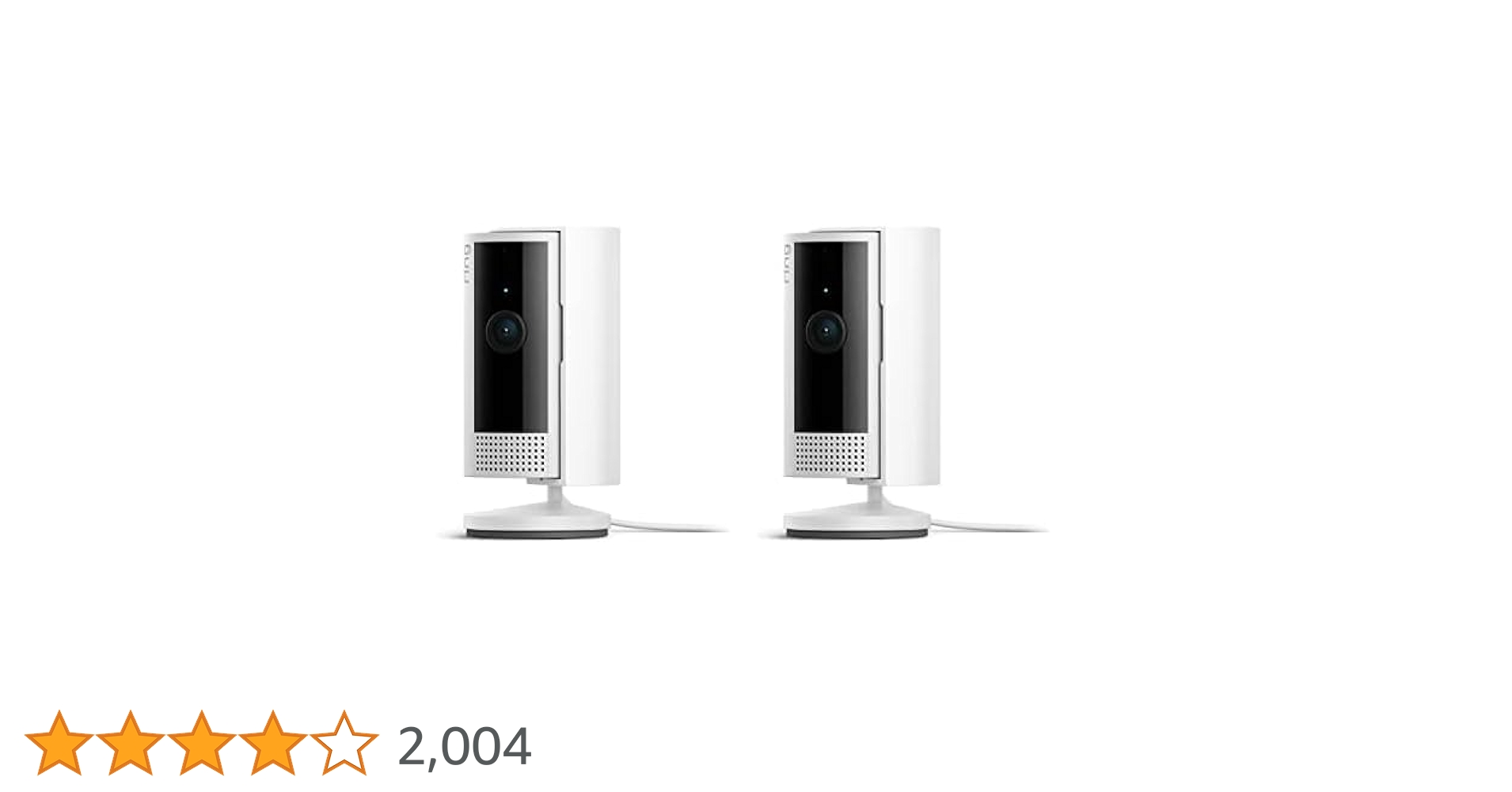 ring 防犯カメラセット Ring インドアカム 第2世代 ホワイト - 軽量小型の屋内用