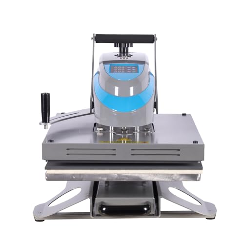 Prensa térmica semiautomática dual 40x40 cm Yestar miniatura 6