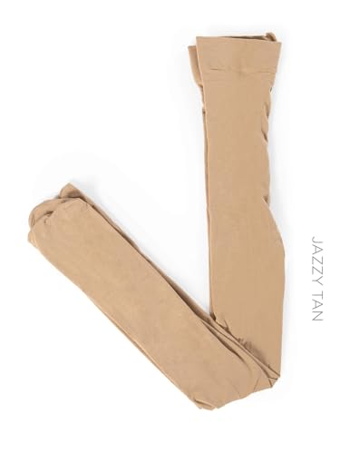 Girls totalSTRETCH Footed Tights C80SUNSM Suntan SM4