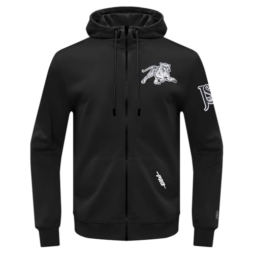 Image of Pro Standard Mens College Classic Chenille Cotton Double Knit Full Zip Hoodie