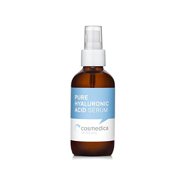 Cosmedica Hyaluronic Acid Serum for Skin â 4 Fl. Oz Hydrating Facial Moisturizer with Anti-Aging Skin Care Properties. Beauty and Skin Care