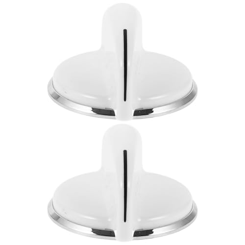 La Mejor Selección de secadoras easy - los preferidos. 45 COLLBATH Perillas de Control del Temporizador Paquete de 2 Piezas Accesorio de Plástico Blanco Confiable Ajustes Ajustables para Lavadora y Secadora para Electrodomésticos