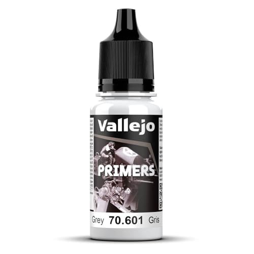 Vallejo Surface Primer Fast-Drying Acrylic Paint for Airbrush Ideal for Modeling and Miniatures 200 ml