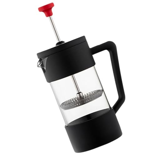 GALPADA Cafetera de Prensa Francesa Inoxidable 1L Tetera de Vidrio para Café y de Limpiar Uso Doméstico para del Café y