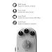 AZOR Pure Boost Guitar Effect Pedal Micro Clean Boost Pedal for Electric Guitar True Bypass