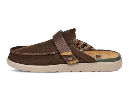 Image of Sanuk Mens Happy Hour Lite | Bottle Opener Buckle | Slip On Shoes for Men | Mens Loafers | Removable EVA Insole