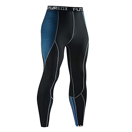 Mens Gym Workout Sets ,Compression Shirts & Yoga Pants Quick Dry ,Mens Activewear for Jogging,Cycling,Gym,Sport,Basketball