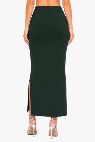 Image of Stretchable Cotton Saree Shapewear Petticoat for Women | Breathable Saree Shaper with Drawstring & Side Slits | Seamless Inskirt Petticoat for Saree Lehenga Gown | S-5XL