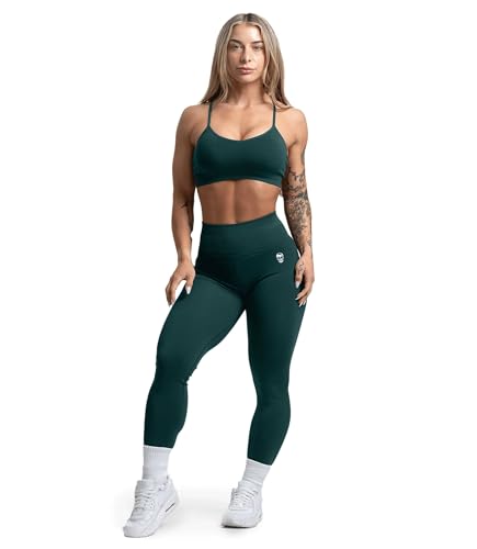 Image of Gymreapers Seamless Sports Bra for Women - Wireless Compression Padded Supportive Bras for Gym, Yoga, & Fitness