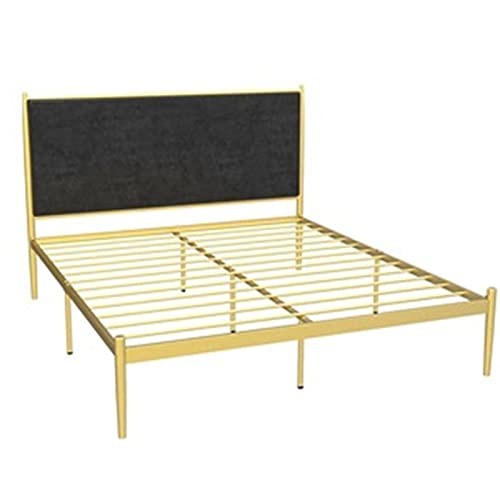 Abnehmbares Puppenhaus Bett 1/12 - Eisen Modell Für Miniatur Deko