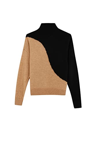 DeFacto X7889az Sudadera, Negro, L para Mujer Cover